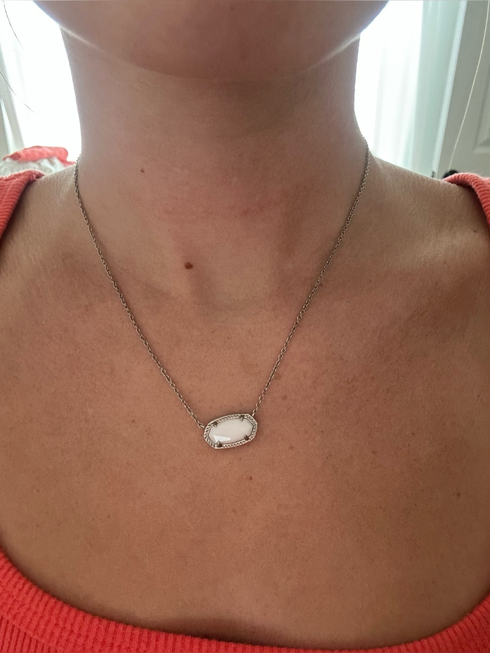 Kendra Scott, silver necklace